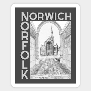 Norwich Norfolk Sticker